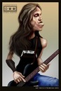 Cartoon: CLIFF BURTON (small) by billfy tagged metallica bass guitar rock metal music