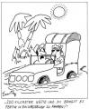 Cartoon: Bad diver...sorry driver (small) by EASTERBY tagged driver,desert,