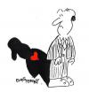 Cartoon: HAVE A HEART (small) by EASTERBY tagged shadow heart