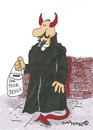 Cartoon: Poor devils (small) by EASTERBY tagged devil,begging,collecting,money