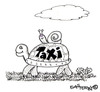 Cartoon: Taxi Tortoise (small) by EASTERBY tagged tortoises,snails,transport