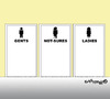 Cartoon: Toilet Door2 (small) by EASTERBY tagged toilets