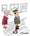 Cartoon: Under Macs Kilt (small) by EASTERBY tagged scotsmen,kilts