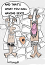 Cartoon: Wall in the hole sex (small) by EASTERBY tagged prison torture