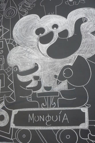 Cartoon: Chalk Mural Fun 4 Children (medium) by Munguia tagged rica,costa,munguia,fun,children,chalk,mural