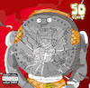 Cartoon: 50 Cent (small) by Munguia tagged get rich or die tryin rap cover album parody parodies spoof funny fun coin hip hop