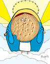 Cartoon: Galleta Maria (small) by Munguia tagged cookie,galleta,maria,heaven,munguia,costa,rica