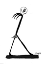 Cartoon: Jack cometti (small) by Munguia tagged jack,tim,burton,alberto,giacometti,walking,man,sculpture