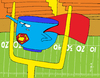 Cartoon: Super Bowl (small) by Munguia tagged super,bowl,american,football,futbol,americano,man,hero