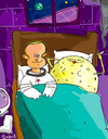 Cartoon: The first One (small) by Munguia tagged neil armstrong moon land astronaut malk step sex love bead munguia calcamunguias