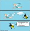 Cartoon: Fariy Farts (small) by mdouble tagged humor,cartoon,fairies,fairy,funny,joke,fun,silly,