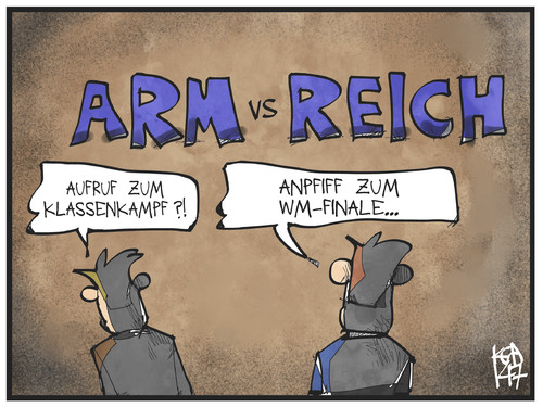 Arm gegen Reich