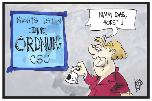 CSU-Die Ordnung