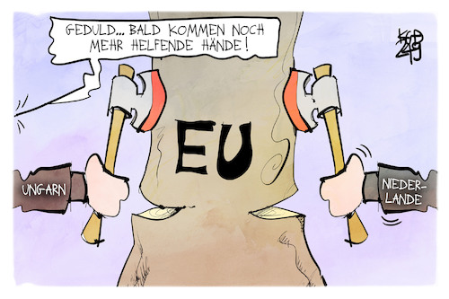 Cartoon: EU-Asylrecht (medium) by Kostas Koufogiorgos tagged karikatur,koufogiorgos,eu,asylrecht,baum,hacken,hilfe,migration,einwanderung,karikatur,koufogiorgos,eu,asylrecht,baum,hacken,hilfe,migration,einwanderung