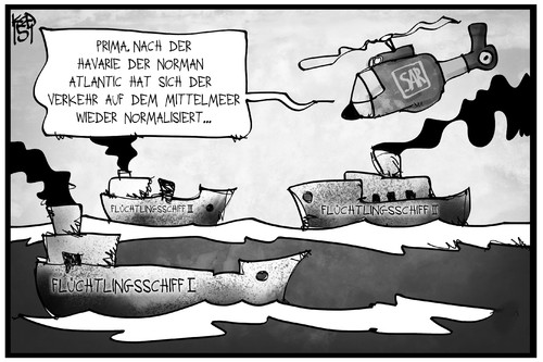 Flüchtlingsschiffe