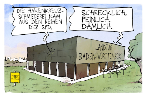 Hakenkreuz-Skandal im Landtag