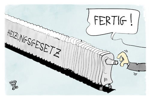 Cartoon: Heizungsgesetz (medium) by Kostas Koufogiorgos tagged karikatur,koufogiorgos,heizungsgesetz,karikatur,koufogiorgos,heizungsgesetz
