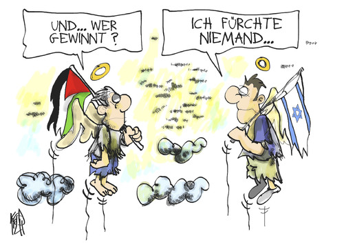 Cartoon: Israel-Gaza (medium) by Kostas Koufogiorgos tagged gaza,israel,kostas,karikatur,konflikt,krieg,palästina,nahost,gewinner,engel,tod,koufogiorgos,israel,gaza,tod,engel,gewinner,nahost,palästina,krieg,konflikt,karikatur,kostas,koufogiorgos