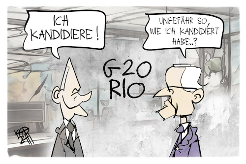 Cartoon: Kanzlerkandidatur (medium) by Kostas Koufogiorgos tagged karikatur,koufogiorgos,scholz,biden,kandidatur,wahl,kanzler,karikatur,koufogiorgos,scholz,biden,kandidatur,wahl,kanzler