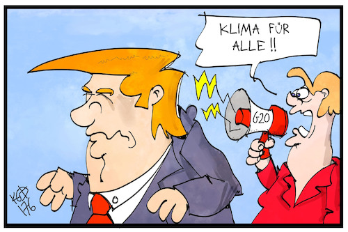 Cartoon: Klima für alle (medium) by Kostas Koufogiorgos tagged karikatur,koufogiorgos,illustration,cartoon,klima,schutz,merkel,trump,g20,ansage,megaphon,apell,usa,deutschland,umwelt,klimawandel,karikatur,koufogiorgos,illustration,cartoon,klima,schutz,merkel,trump,g20,ansage,megaphon,apell,usa,deutschland,umwelt,klimawandel