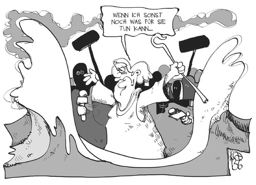 Cartoon: Merkel und die Flut (medium) by Kostas Koufogiorgos tagged merkel,hochwasser,flut,umwelt,katastrophe,karikatur,koufogiorgos,merkel,hochwasser,flut,umwelt,katastrophe,karikatur,koufogiorgos