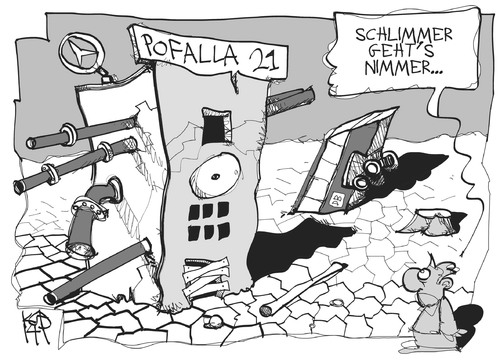 Cartoon: Pofalla 21 (medium) by Kostas Koufogiorgos tagged pofalla,stuttgart,21,bahn,db,politik,verkehr,infrastruktur,karikatur,koufogiorgos,pofalla,stuttgart,21,bahn,db,politik,verkehr,infrastruktur,karikatur,koufogiorgos