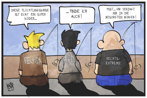 Cartoon: Rechtspopulismus (medium) by Kostas Koufogiorgos tagged rechtspopulismus,rechtspopulismus