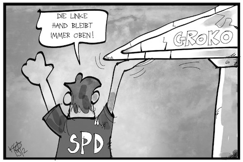 Sie SPD stützt die Groko