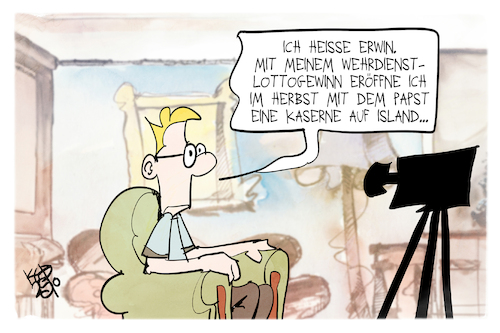Wehrdienst-Lotterie Wehrdienst-Lotterie