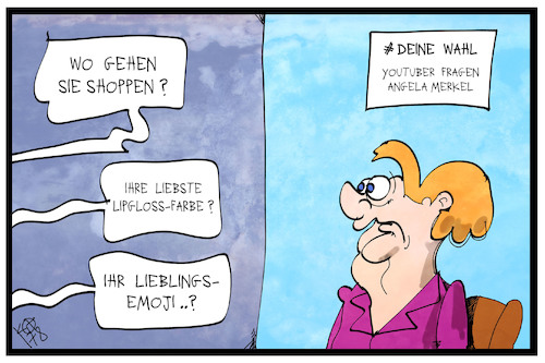 YouTuber fragen Merkel