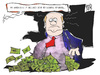 Cartoon: 15 Millionen mehr (small) by Kostas Koufogiorgos tagged illustration,karikatur,cartoon,koufogiorgos,hoeneß,bayern,münchen,fussball,geld,steuerhinterziehung,korruption,prozess