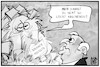 Cartoon: Abschiebegesetz (small) by Kostas Koufogiorgos tagged karikatur,koufogiorgos,illustration,cartoon,seehofer,abschiebung,bürokratie,asylpolitik,papier,monster,berg