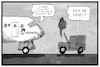 Cartoon: Air Berlin und Dieselgate (small) by Kostas Koufogiorgos tagged air,berlin,diesel,dieselgate,staat,hilfe,geld,unterstützung,schrott,wirtschaft,steuergeld,abgasskandal