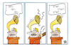 Cartoon: Ampel-Neustart (small) by Kostas Koufogiorgos tagged karikatur,koufogiorgos,ampel,neustart,grammophon,platte,sprung