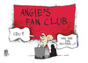 Cartoon: Angies Fan-Club (small) by Kostas Koufogiorgos tagged cdu,merkel,angie,fan,club,partei,tag,wahlkampf,karikatur,kostas,koufogiorgos