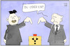 Cartoon: Atomwaffen (small) by Kostas Koufogiorgos tagged koufogiorgos,atomwaffen,nordkorea,russland,putin,krieg