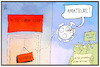 Cartoon: Auto China 2020 (small) by Kostas Koufogiorgos tagged karikatur,koufogiorgos,illustration,cartoon,auto,china,corona,virus,epidemie,pandemie,krankheit,gesundheit,demonstration,klima,aktivisten,messe