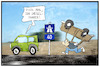 Cartoon: Autobahn-Dieselfahrverbot (small) by Kostas Koufogiorgos tagged karikatur,koufogiorgos,illustration,cartoon,autobahn,diesel,fahrverbot,a40,ruhrgebiet,nrw,mobilität,auto,luftverschmutzung,feinstaub,umwelt