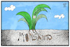 Cartoon: Bayer-Monsanto (small) by Kostas Koufogiorgos tagged karikatur,koufogiorgos,illustration,cartoon,bayer,monsanto,firma,übernahme,pflanze,wurzel,wirtschaft,saatgut,glyphosat,chemie