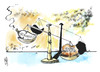 Cartoon: Betreuungsgeld (small) by Kostas Koufogiorgos tagged betreuungsgeld,kita,platz,kindergarten,waage,familie,geld,recht,karikatur,kostas,koufogiorgos