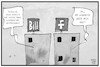Cartoon: BILD und Facebook (small) by Kostas Koufogiorgos tagged karikatur,koufogiorgos,illustration,cartoon,bild,facebook,hass,kommentar,social,media,presse,abo,zeitung