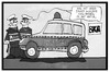 Cartoon: BKA-Eignungstest (small) by Kostas Koufogiorgos tagged karikatur,koufogiorgos,illustration,cartoon,bka,polizei,bundeskriminalamt,rechtschreibung,deutschtest,anwärter,polizeiauto,bewerbung,beamter,polizeidienst,abitur