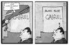 Cartoon: Bloß nicht Gabriel (small) by Kostas Koufogiorgos tagged karikatur,koufogiorgos,illustration,cartoon,spd,gabriel,kanzlerkandidat,kfrage,bundestagswahl,sozialdemokraten