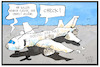 Cartoon: Boeing (small) by Kostas Koufogiorgos tagged karikatur,koufogiorgos,illustration,cartoon,flugzeug,boeing,vverlust,fliegen,wirtschaft,checkliste