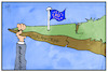 Cartoon: Brexit-Verlängerung (small) by Kostas Koufogiorgos tagged karikatur,koufogiorgos,illustration,cartoon,brexit,verlängerung,eu,europa,uk,hängepartie,austritt