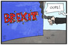 Cartoon: Brexit (small) by Kostas Koufogiorgos tagged karikatur,koufogiorgos,illustration,cartoon,brexit,schiessen,schuss,jo,cox,uk,grossbritannien,europa,austritt,exit,attentat