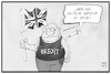 Cartoon: Brexit (small) by Kostas Koufogiorgos tagged karikatur,koufogiorgos,illustration,cartoon,impfen,impfstoff,vakzin,uk,grossbritannien,deutschland,covid,corona,brexit