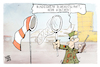 Cartoon: Bundeswehr (small) by Kostas Koufogiorgos tagged karikatur,koufogiorgos,bundeswehr,drohne,verteidigung