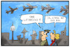 Cartoon: BVG-Streik (small) by Kostas Koufogiorgos tagged karikatur,koufogiorgos,illustration,cartoon,bvg,verkehrsbetriebe,berlin,luftbrücke,flugzeug,verkehr,streik,arbeitskampf
