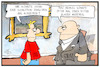 Cartoon: CDU-Linke (small) by Kostas Koufogiorgos tagged karikatur,koufogiorgos,illustration,cartoon,cdu,linke,rechts,links,konservativ,koalition,politik